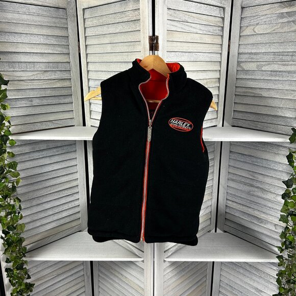 Kids Harley Davidson Reversable Vest - Picture 4 of 5